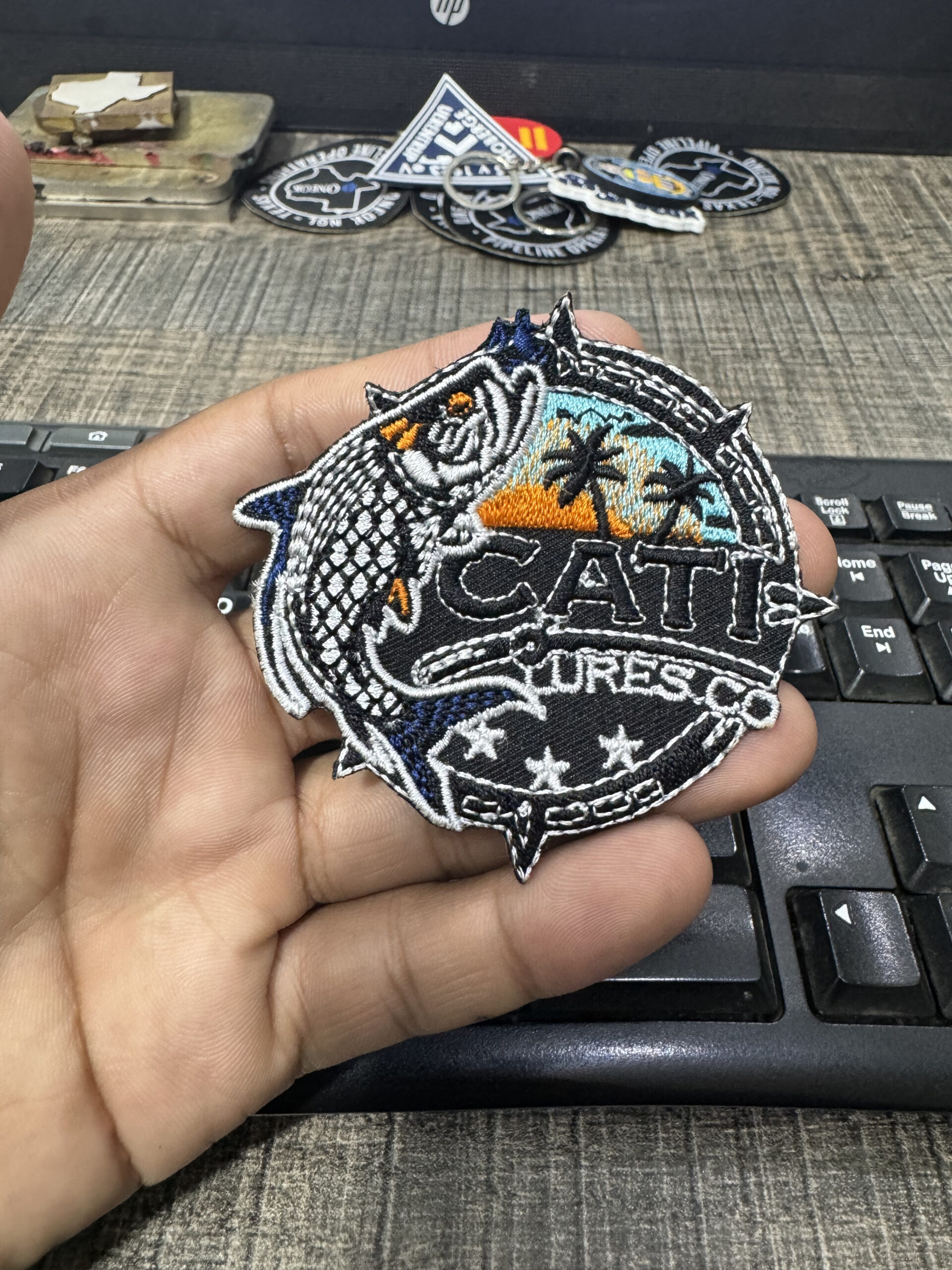 CATI Lures Co. Fishing Patch