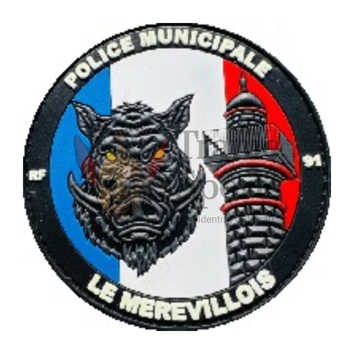 Police Municipal PVC Patch
