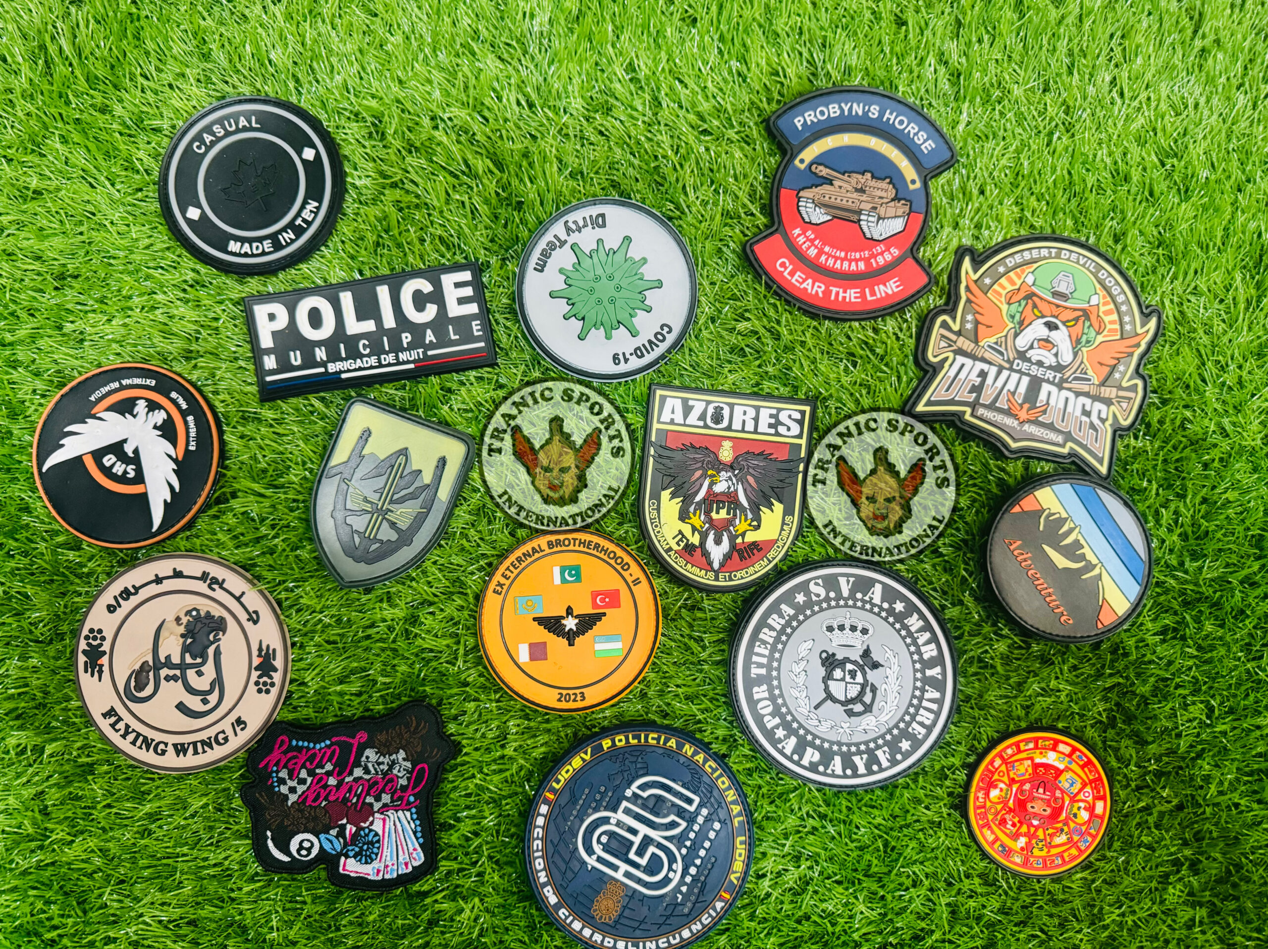 Desert Devil Dogs PVC Patch