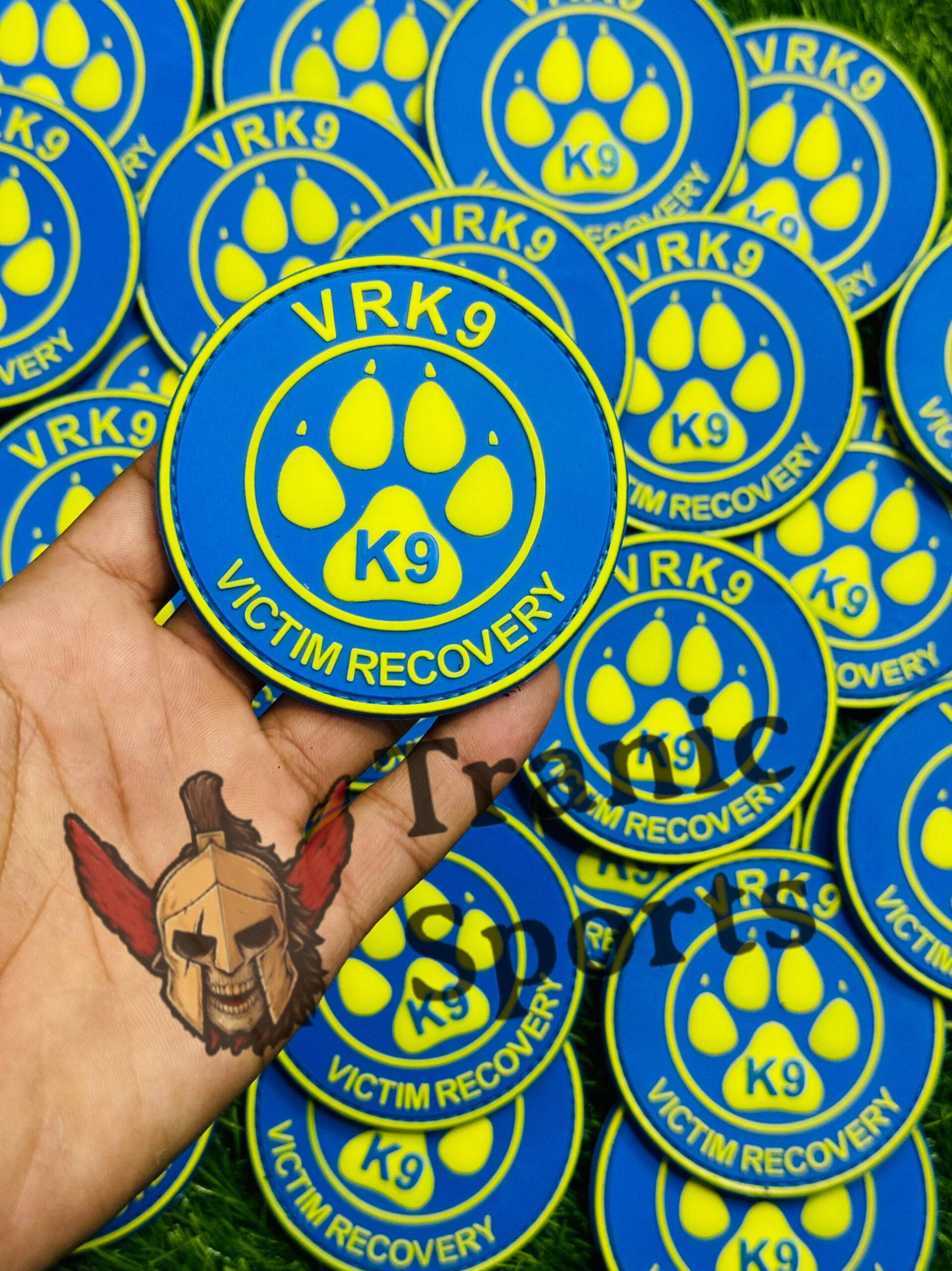 VR K9 Victim Recovery PVC Patch