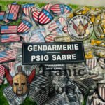 American Flag and "Gendarmerie" PVC Patch Assortment