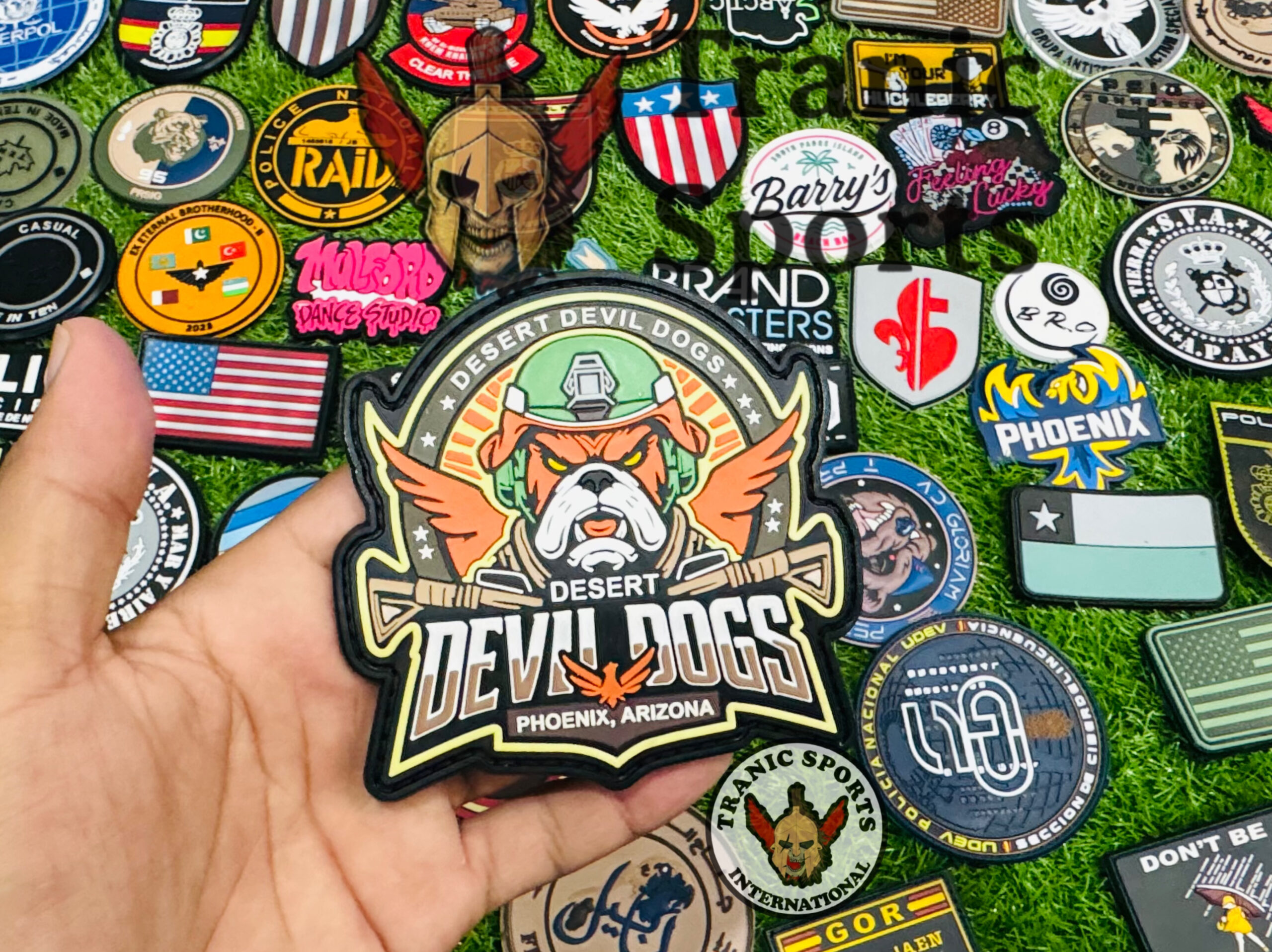 "Desert Devil Dogs" Phoenix, Arizona PVC Patch