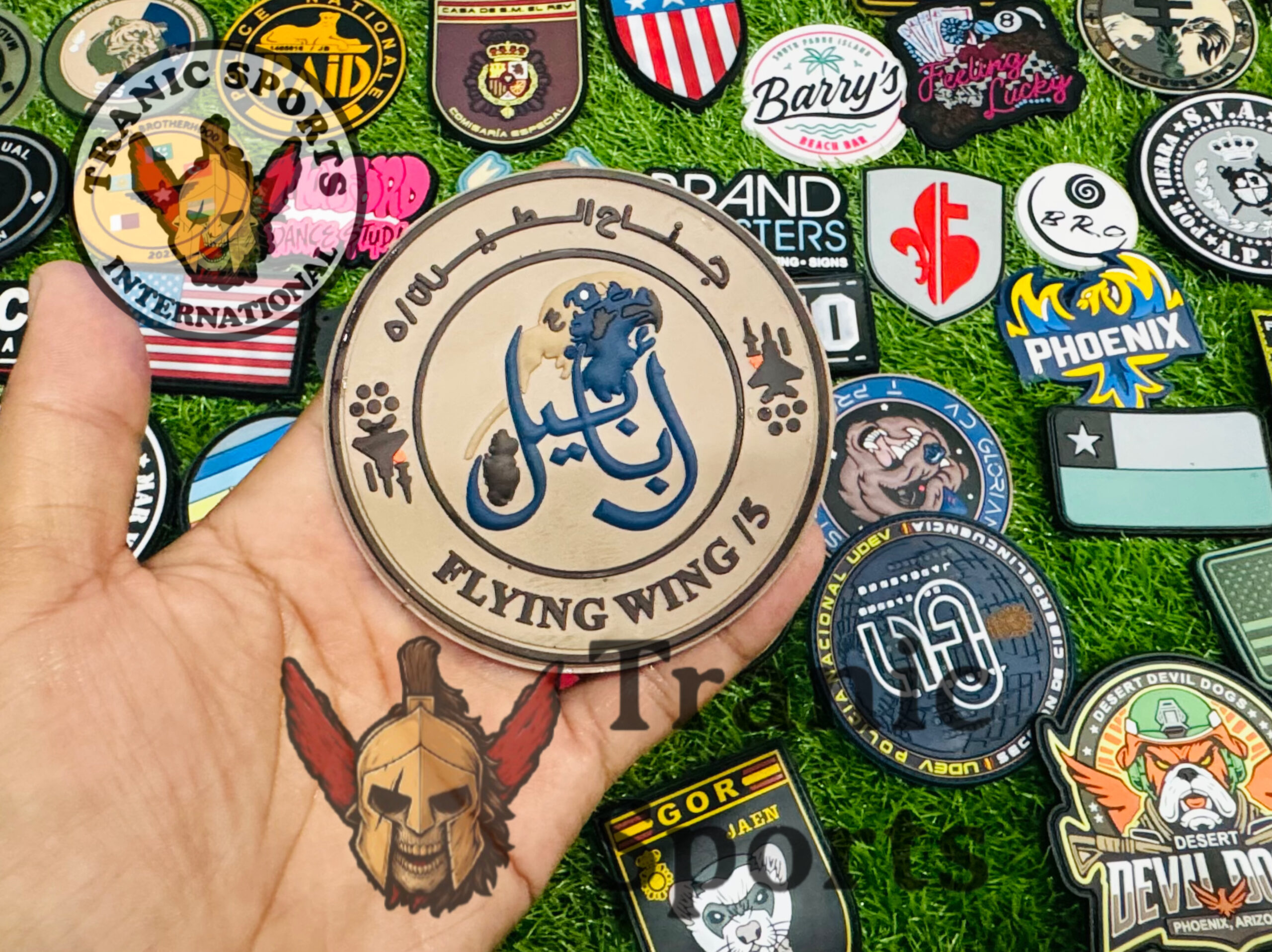 Flying Wing 15 PVC Patch