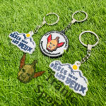 "Du Sable Dans Les Yeux" PVC Keychain