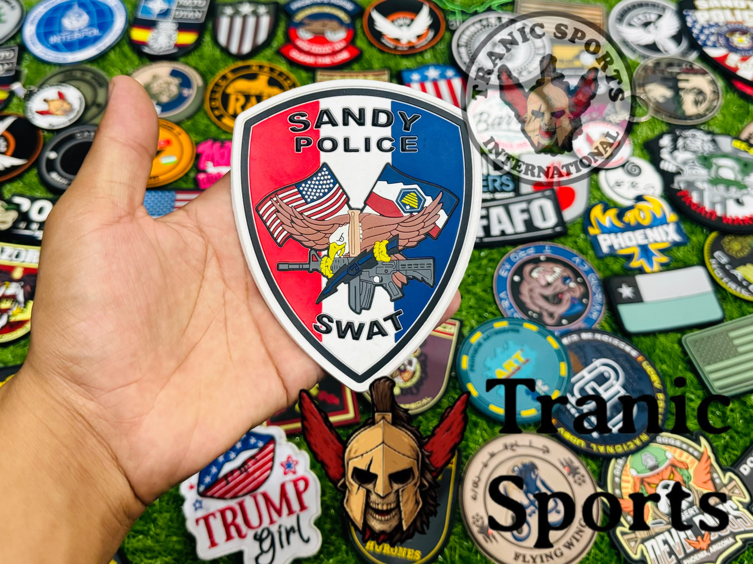 Sandy Police SWAT PVC Patch