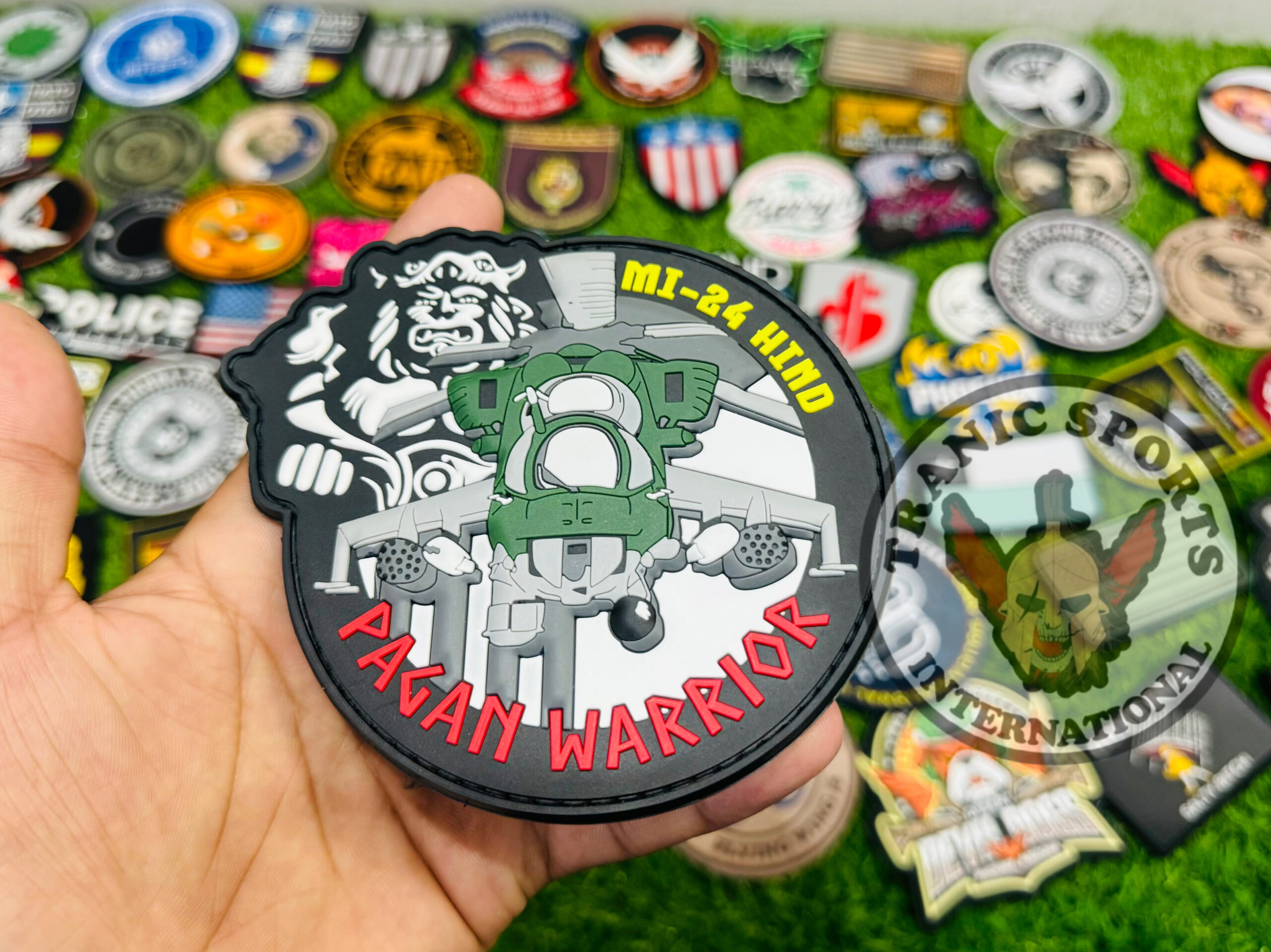 Pawan Warrior Mi-24 Hind PVC Patch