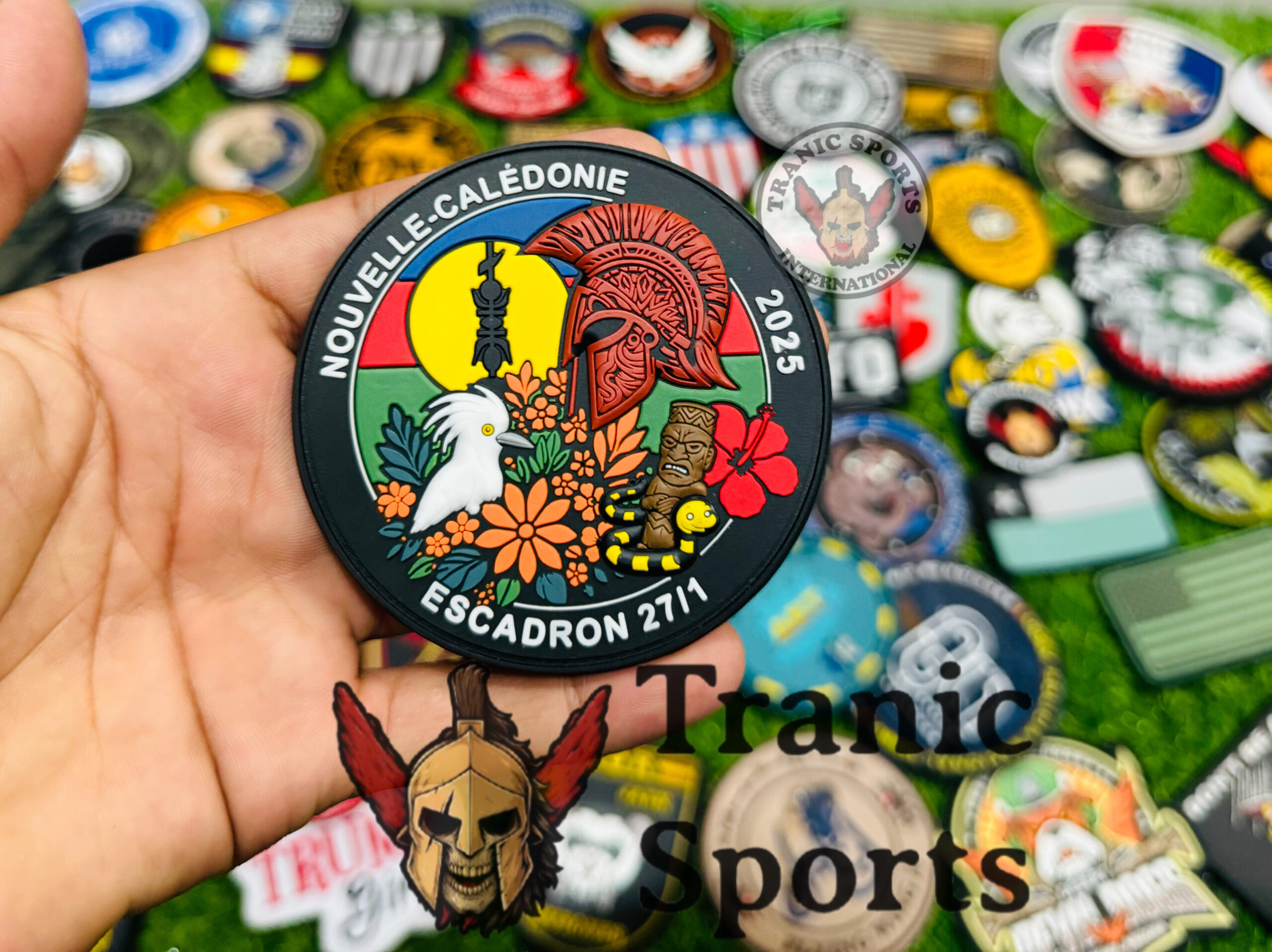 Nouvelle-Calédonie "Escadron 27/11" PVC Patch
