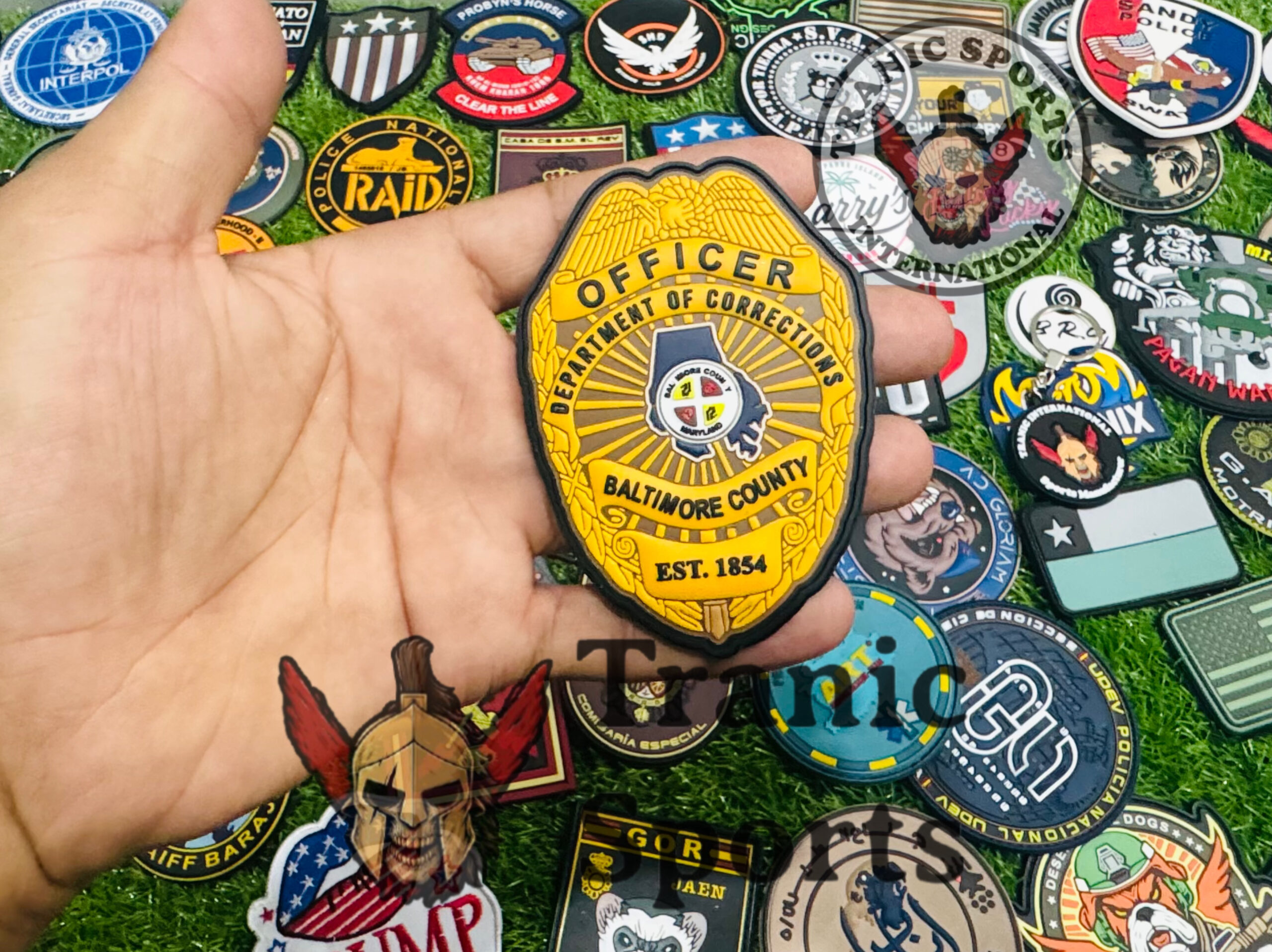 Baltimore County Department of Corrections Officer PVC Patch