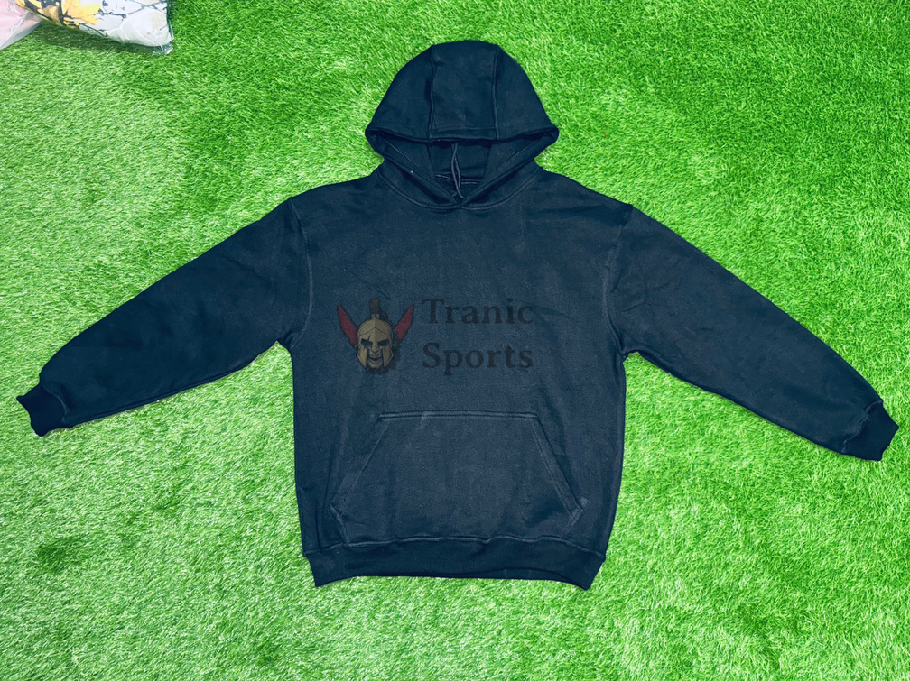 Classic Black Hoodie – Everyday Casual Wear